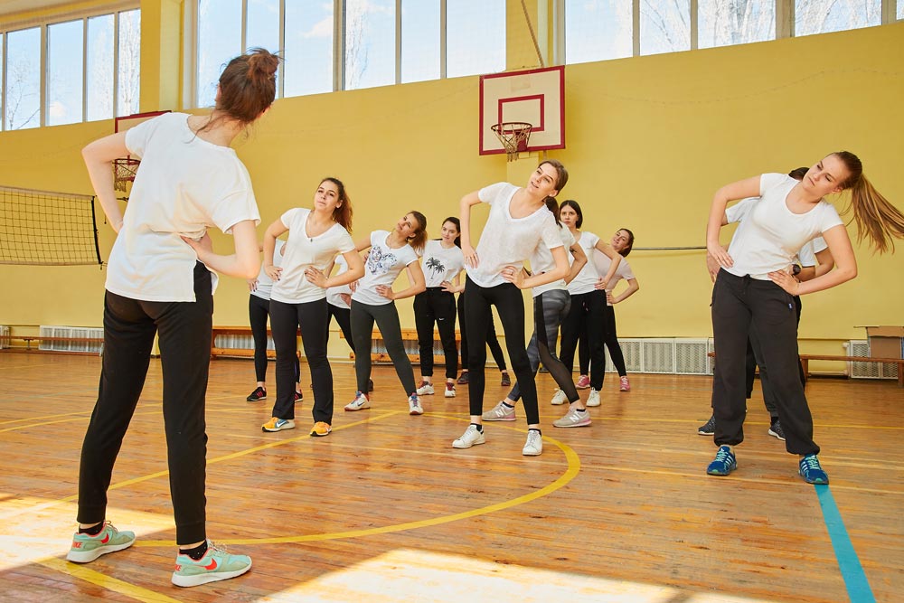 занятий физкультурой